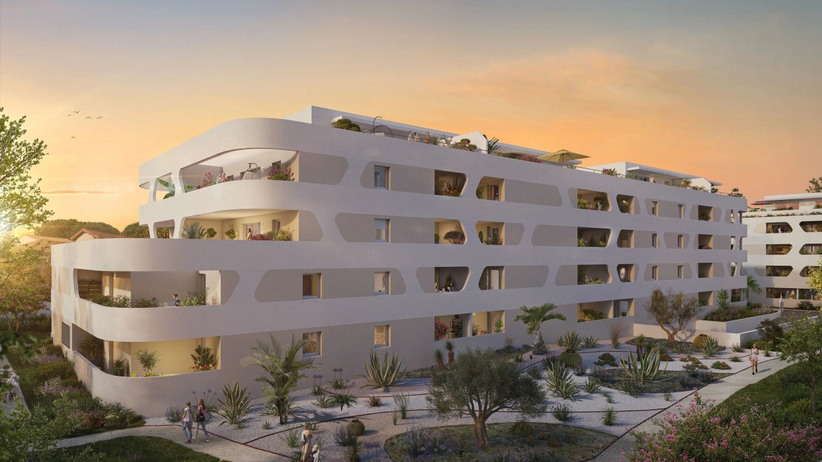 Programme neuf Egerie : Appartements neufs à Béziers référence 7397, aperçu n°3