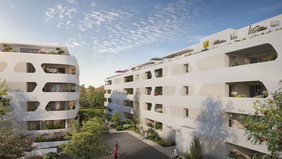 Programme neuf Egerie : Appartements neufs à Béziers référence 7397, aperçu n°4