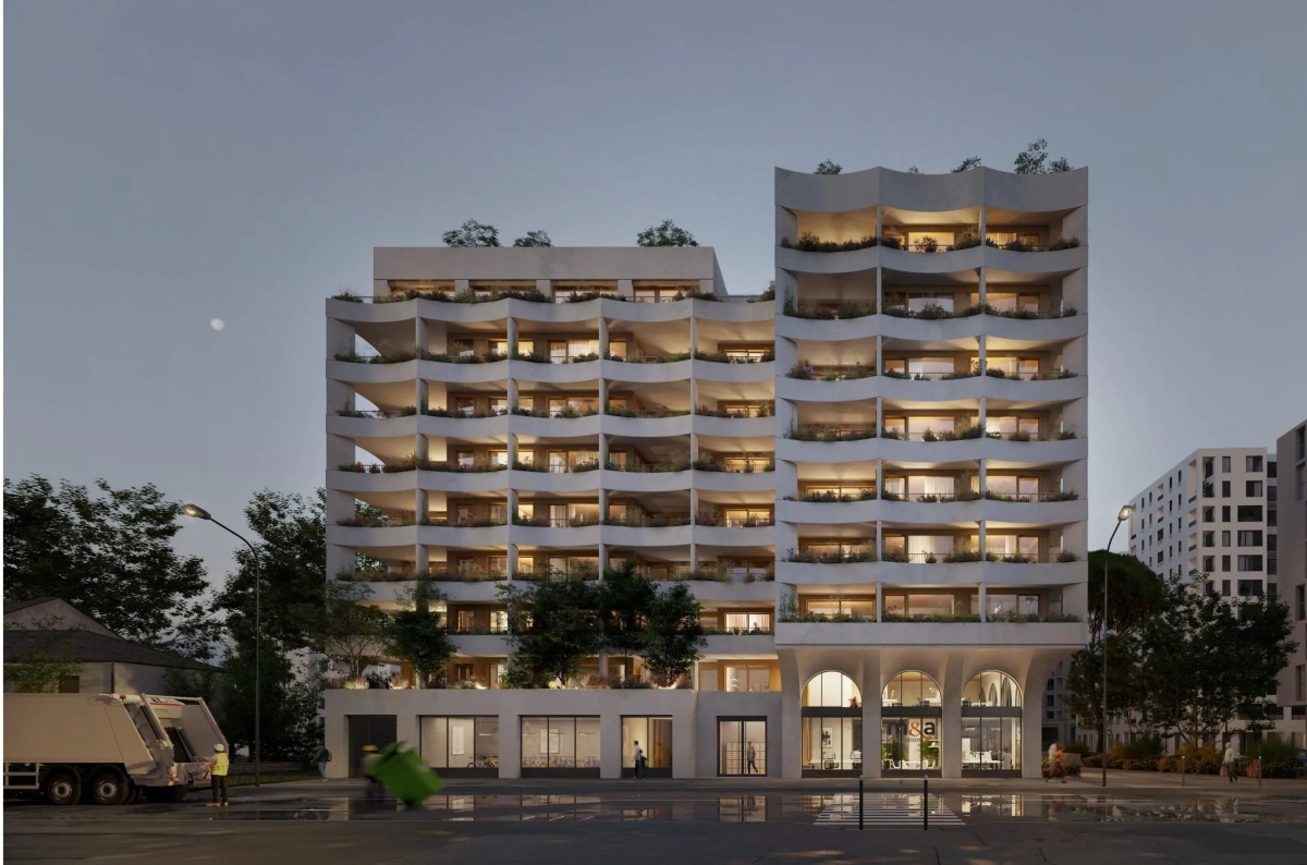 Programme neuf Villa Laurès : Appartements neufs à Port marianne référence 7402, aperçu n°2