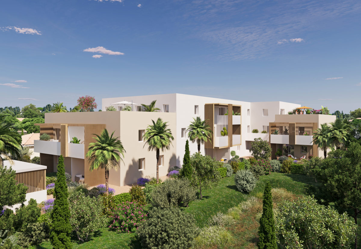 Programme neuf La Superbe : Appartements neufs à Lattes référence 7410, aperçu n°0