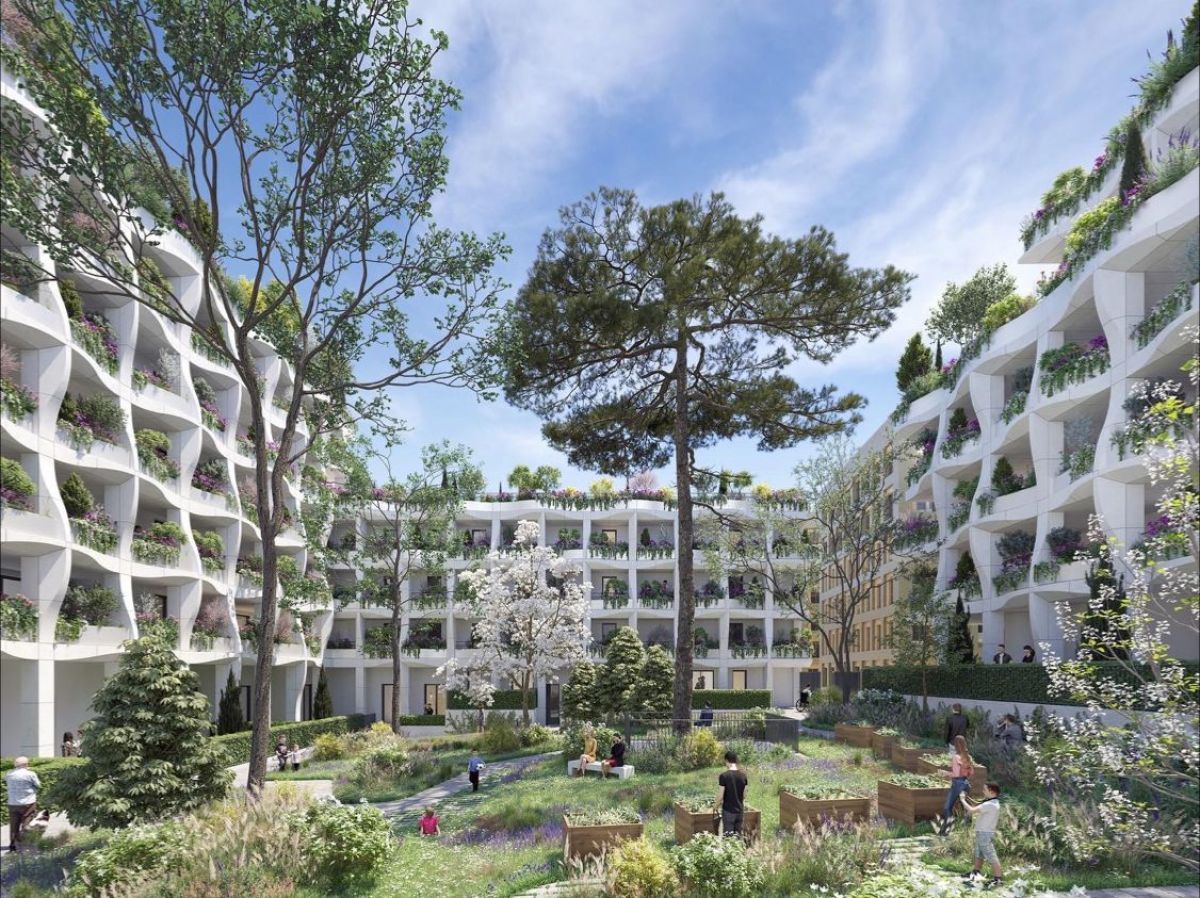 Programme neuf Opale et Sens : Appartements neufs à Estanove référence 7450, aperçu n°3