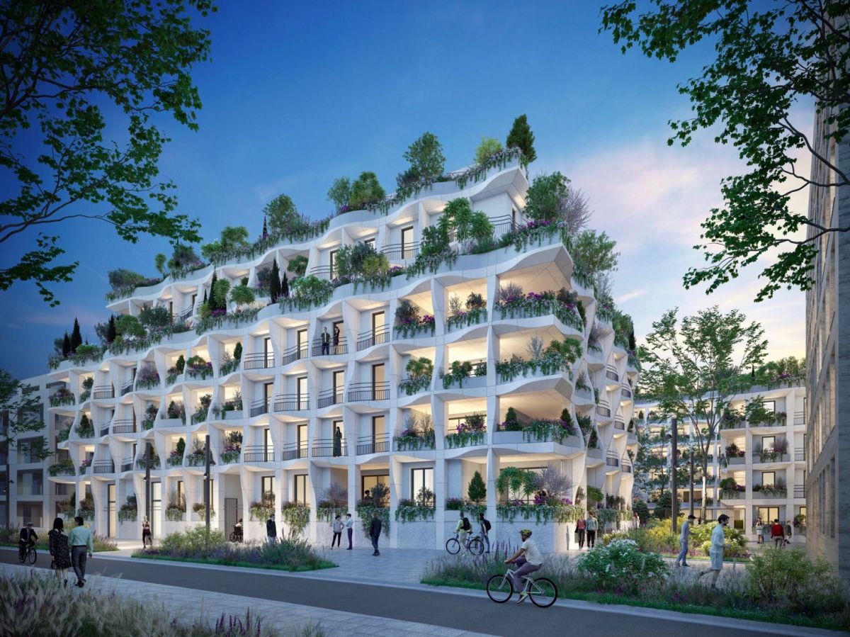 Programme neuf Opale et Sens : Appartements neufs à Estanove référence 7450, aperçu n°4