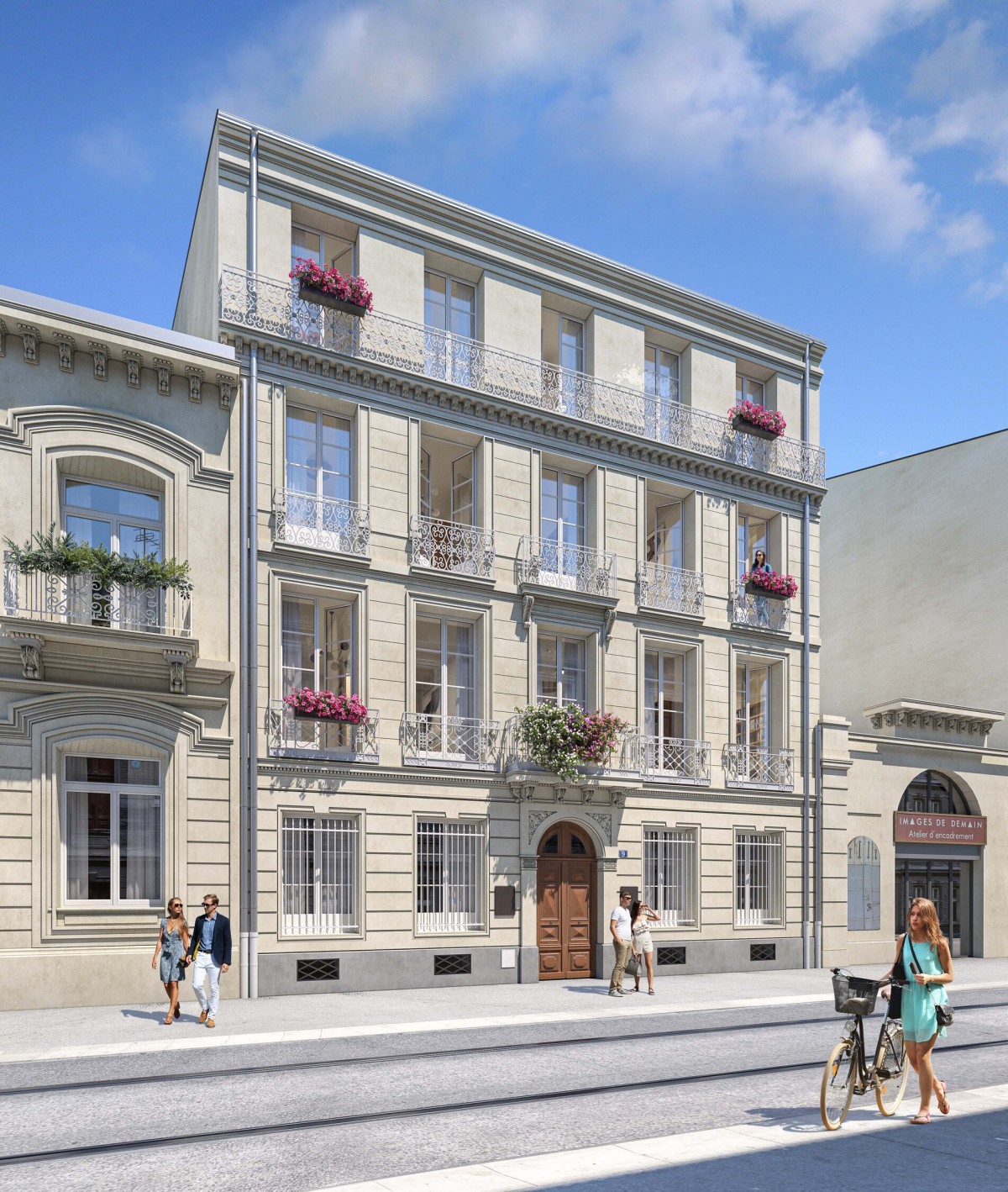 Programme neuf Villa André : Appartements neufs à Gambetta référence 7453, aperçu n°0