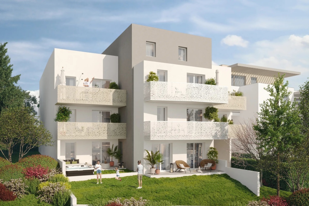 Programme neuf Madeleine : Appartements neufs à Castelnau-le-Lez référence 7468, aperçu n°6