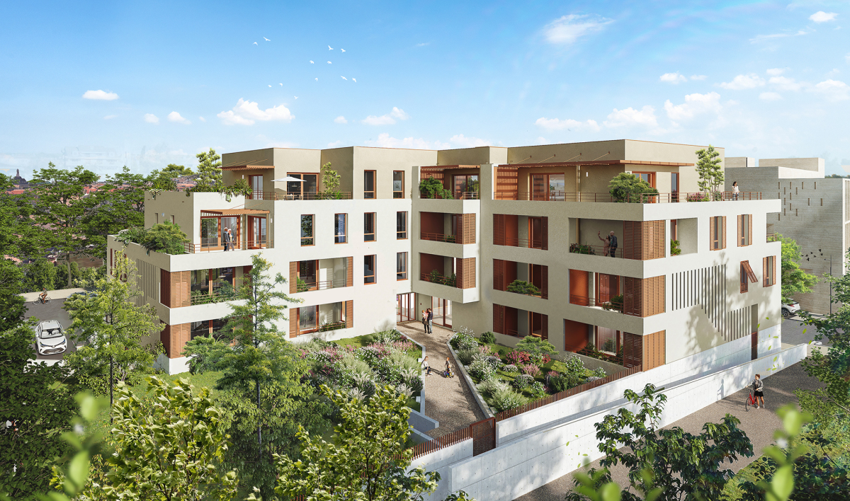 Programme neuf Jardins de Gaeta : Appartements neufs à Frontignan référence 7514, aperçu n°0