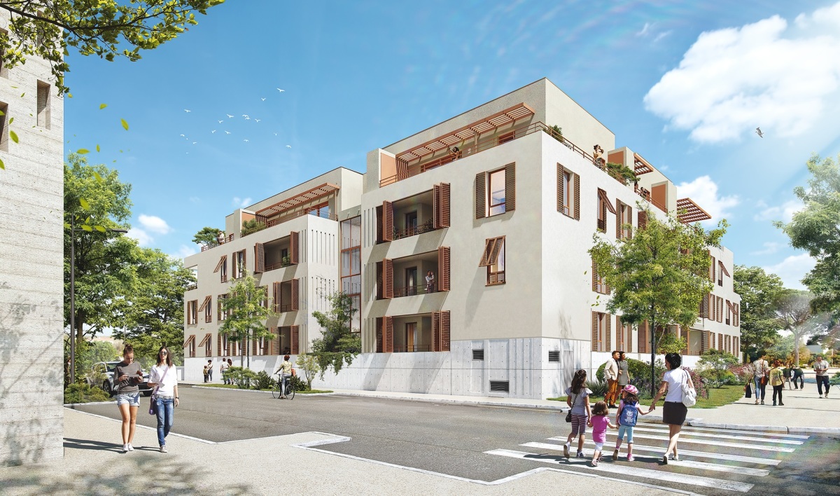 Programme neuf Jardins de Gaeta : Appartements neufs à Frontignan référence 7514, aperçu n°6