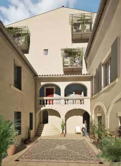Programme neuf Isle de la Souche : Appartements neufs Montpellier : Centre Historique référence 7523