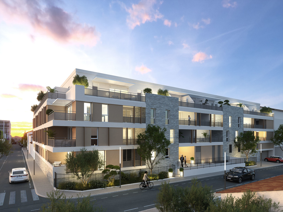 Programme neuf Serena : Appartements neufs à Nîmes référence 7540, aperçu n°0