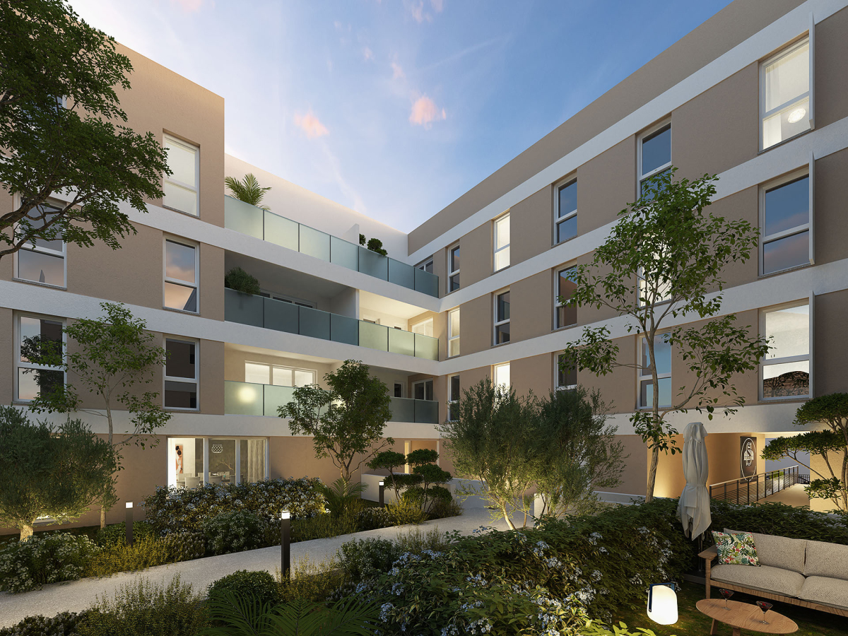 Programme neuf Serena : Appartements neufs à Nîmes référence 7540, aperçu n°6