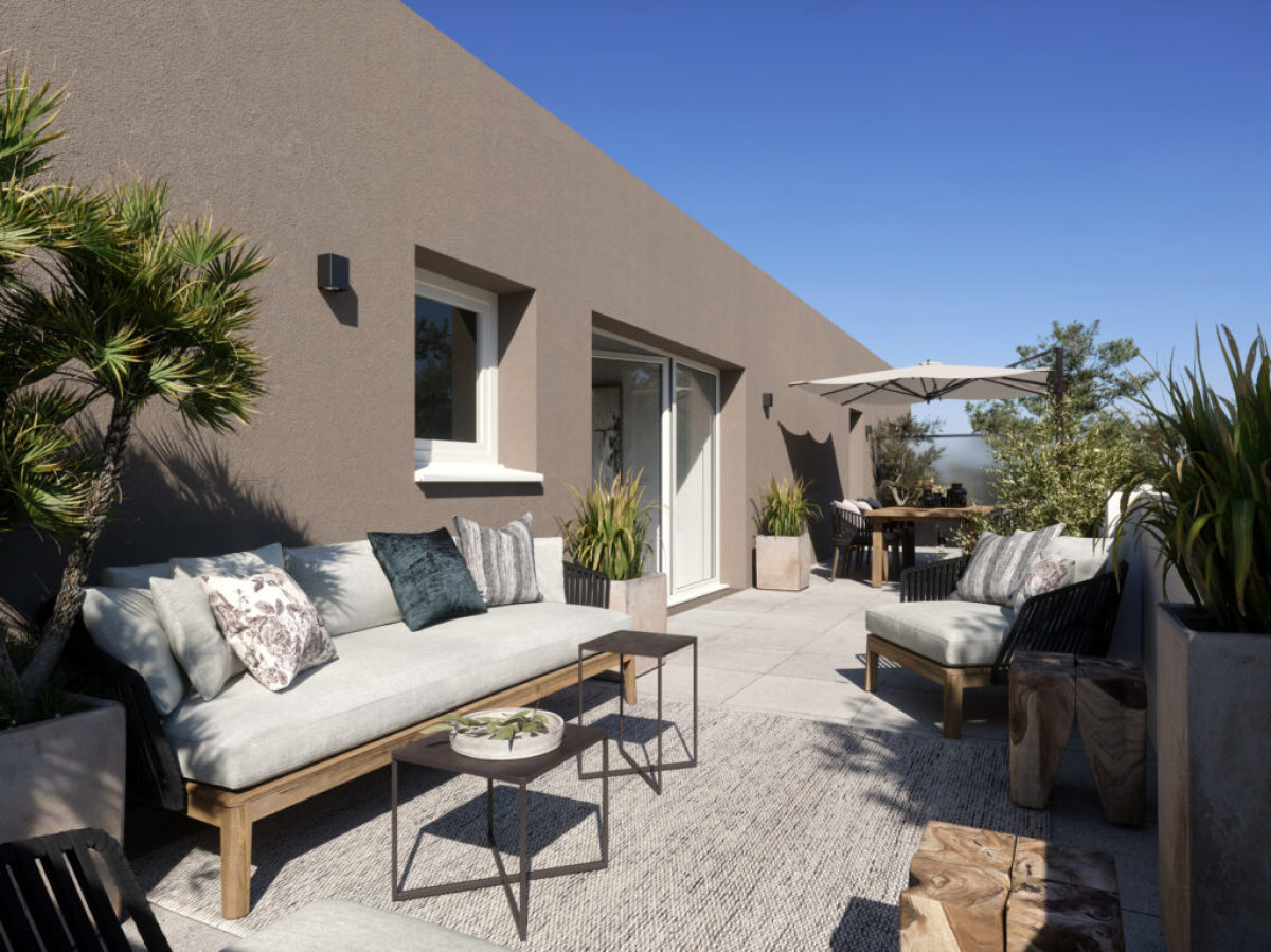 Programme neuf Terrasses du Colisée : Appartements neufs à Nîmes référence 7530, aperçu n°6