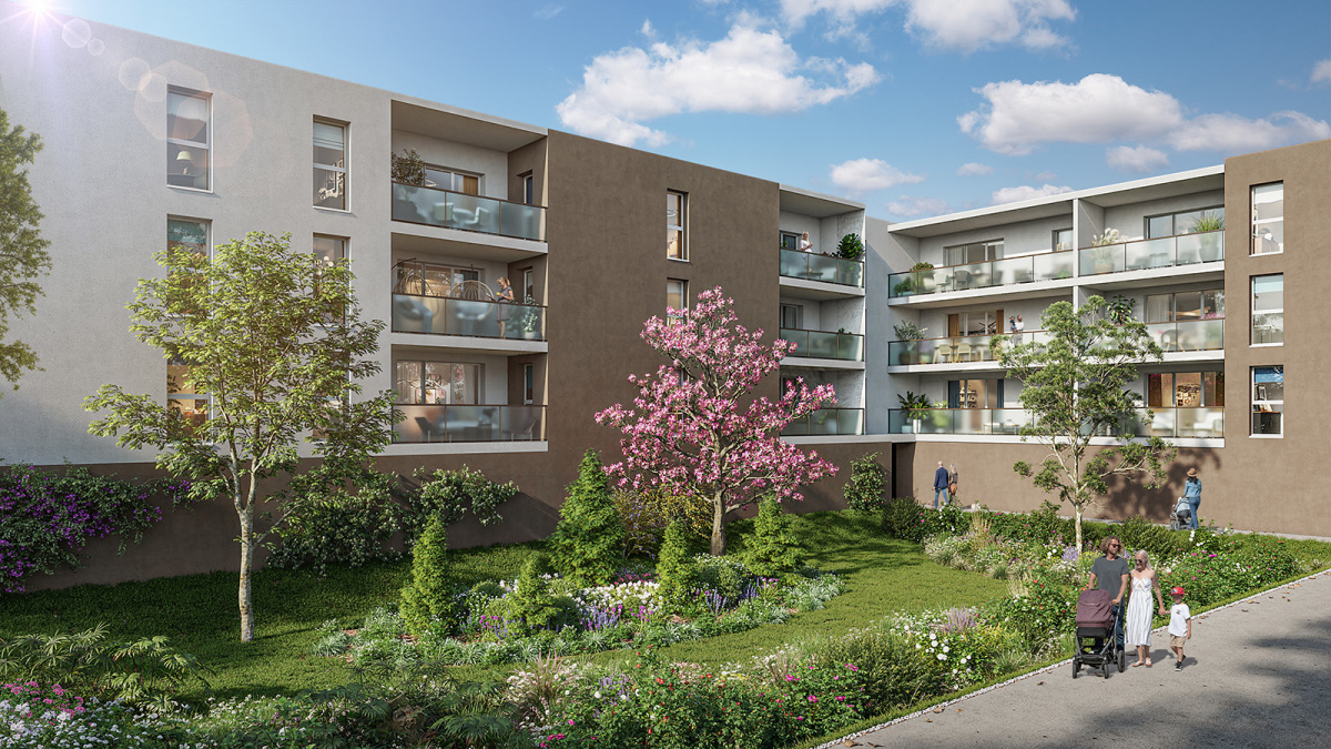 Programme neuf Osmose : Appartements neufs à Béziers référence 7547, aperçu n°0