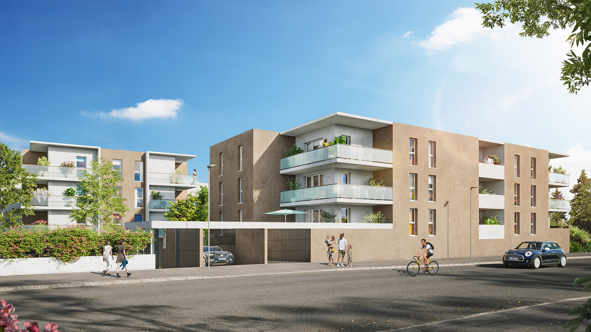 Programme neuf Osmose : Appartements neufs à Béziers référence 7547, aperçu n°7