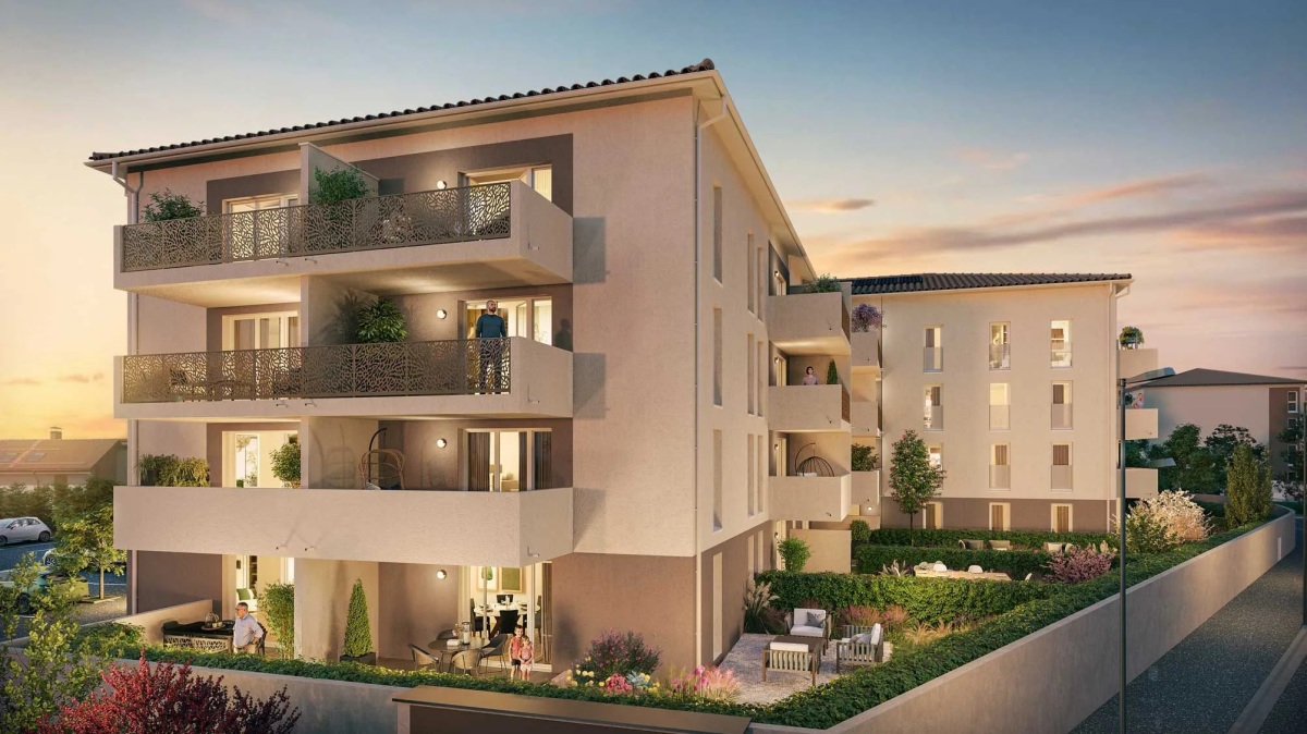 Programme neuf Agate : Appartements neufs à Béziers référence 7535, aperçu n°0