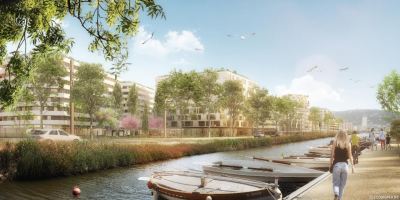 Actualité à Montpellier - ZAC Entrée Est - Rive Sud à Sète : Un projet de 1800 logements