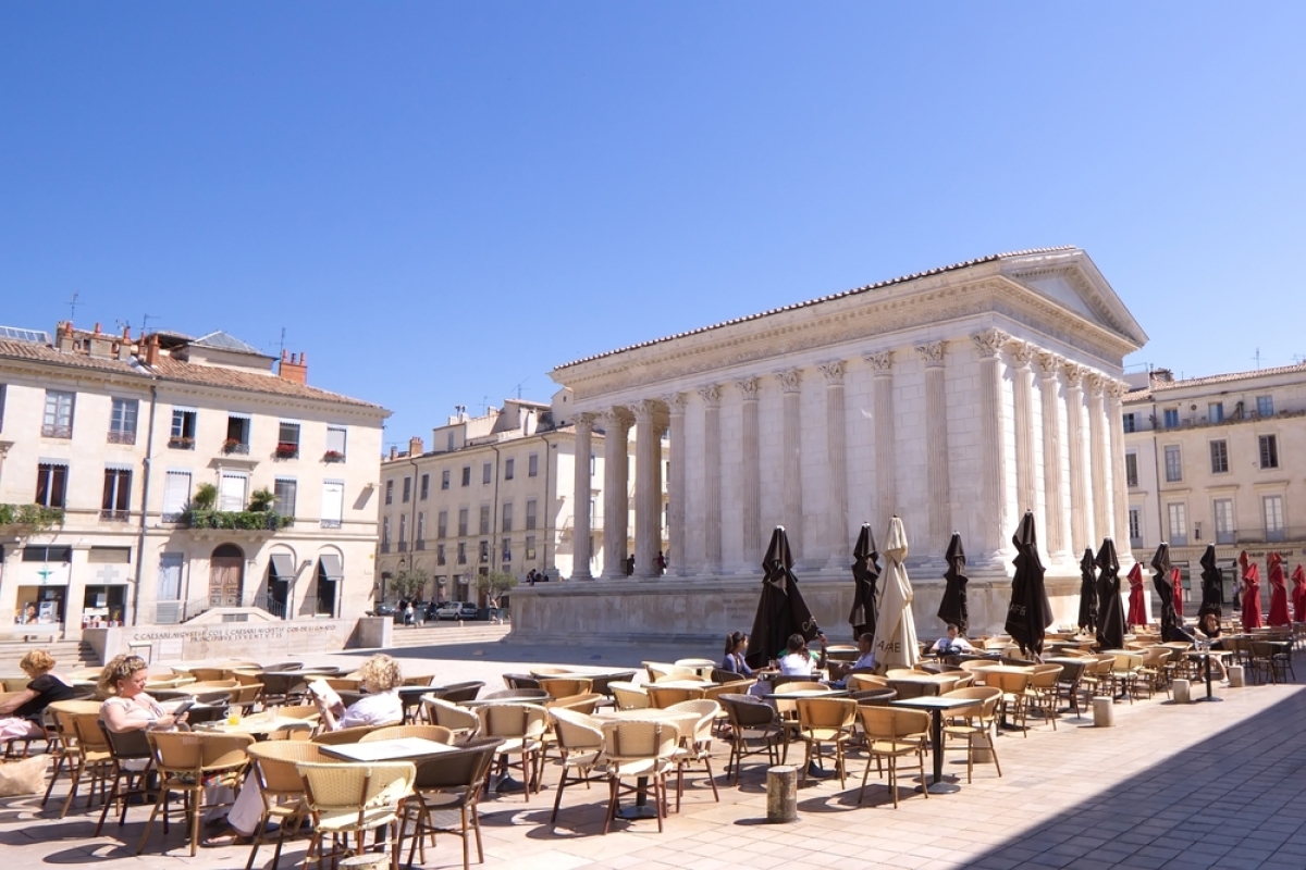 Culture et histoire à Nîmes ne font qu’un vivre à Nîmes – Le temple romain Maison Carrée à Nîmes