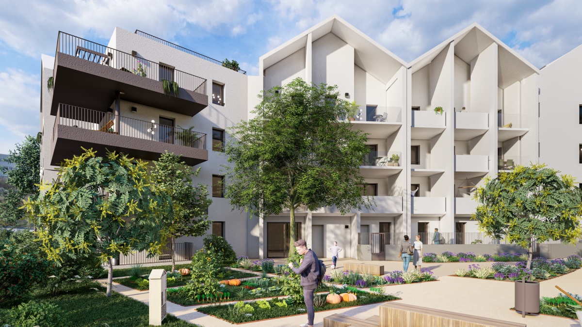 Programme neuf Rocca Bella : Appartements neufs à Saint-Jean-de-Védas référence 7656, aperçu n°13
