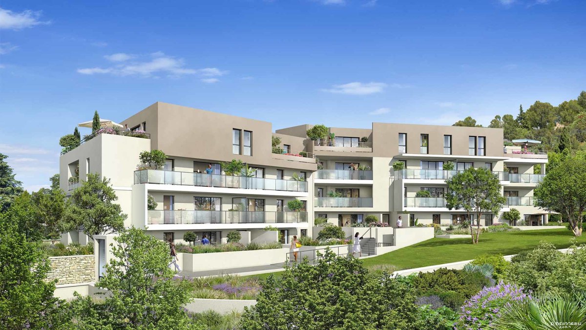 Programme neuf Clos Heraclea : Appartements neufs à Nîmes référence 7695, aperçu n°0