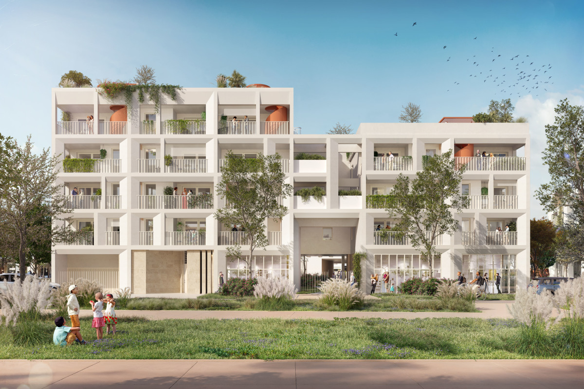 Programme neuf Villégiales Clair de Lum : Appartements neufs à Estanove référence 7696, aperçu n°6