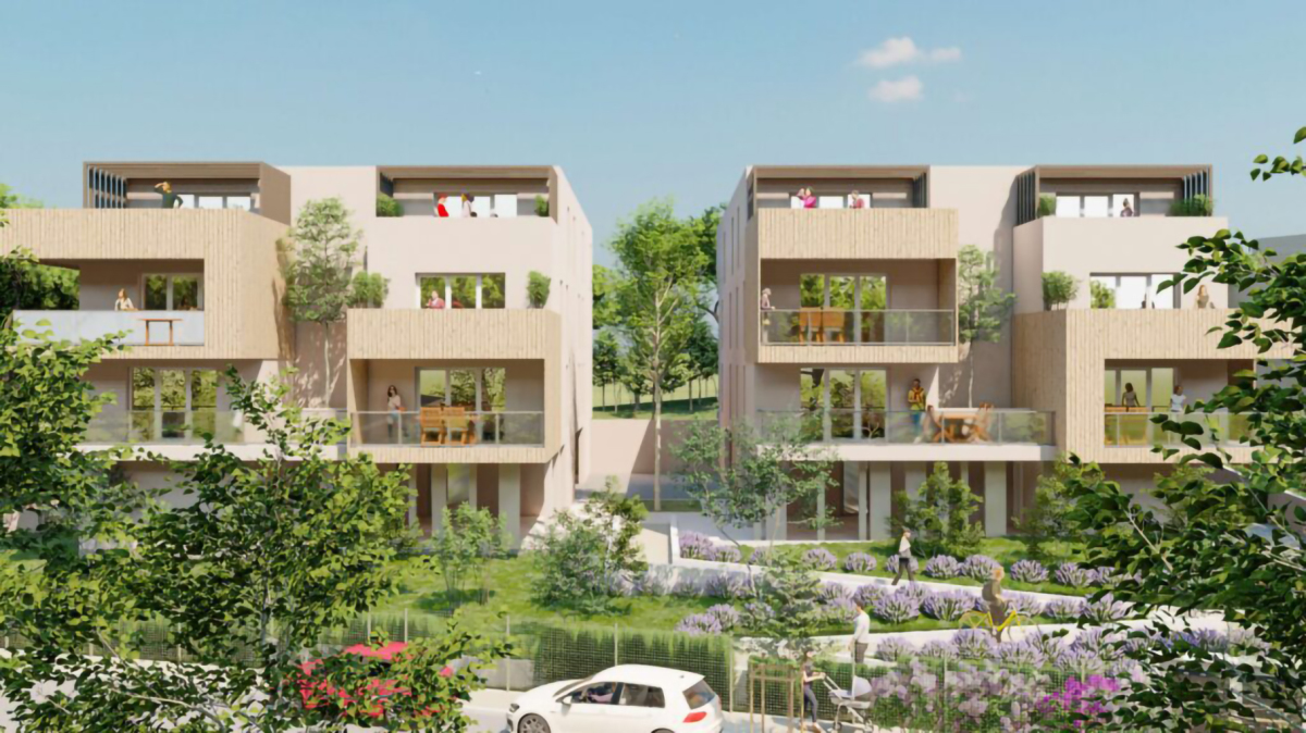 Programme neuf Côté Pinède : Appartements neufs à Nîmes référence 7724, aperçu n°5