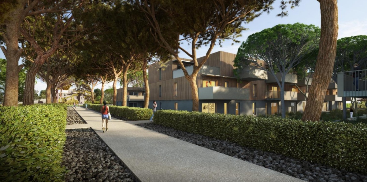 Programme neuf Clos Agathe : Appartements neufs à Agde référence 7726, aperçu n°5