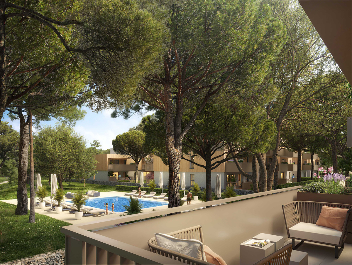 Programme neuf Parc des Cèdres : Appartements neufs à Agde référence 7727, aperçu n°0