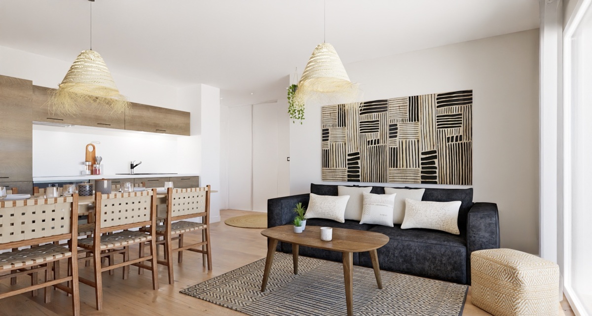 Programme neuf Village d'Or de Agde Chênes Blancs : Appartements neufs à Agde référence 7728, aperçu n°3