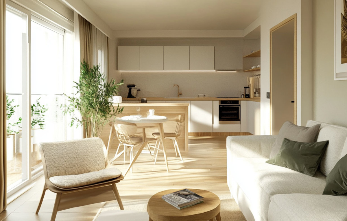 Programme neuf Madeleine : Appartements neufs à Castelnau-le-Lez référence 7468, aperçu n°1