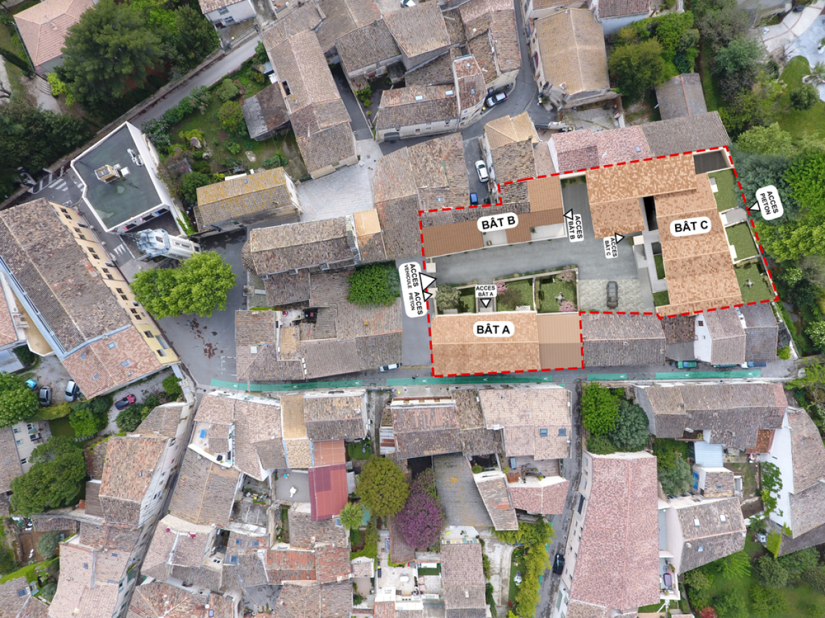 Programme neuf Clos Sainte Agathe : Appartements neufs à Valergues référence 5484, aperçu n°9
