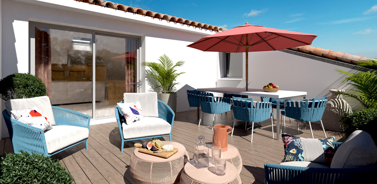 Programme neuf Aloha : Appartements neufs à Palavas-les-Flots référence 7793, aperçu n°6