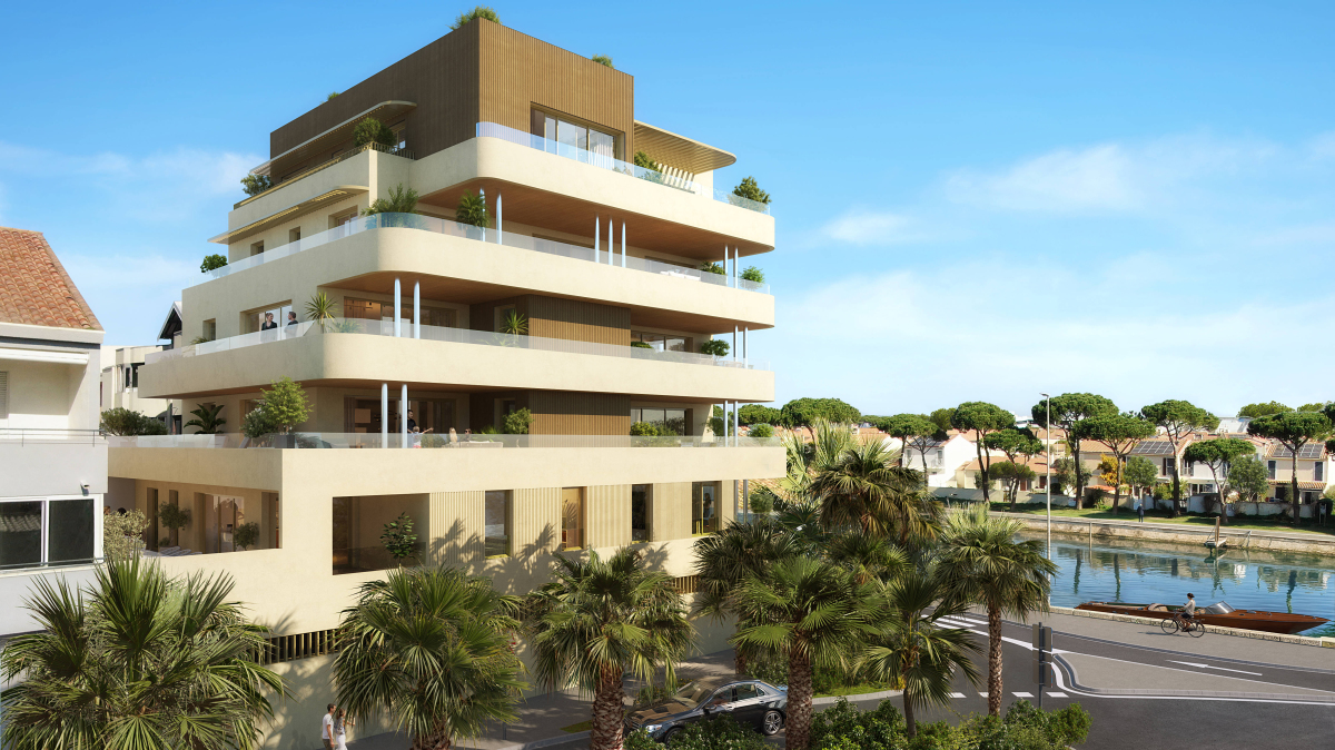 Programme neuf Azuri : Appartements neufs à Palavas-les-Flots référence 7792, aperçu n°0