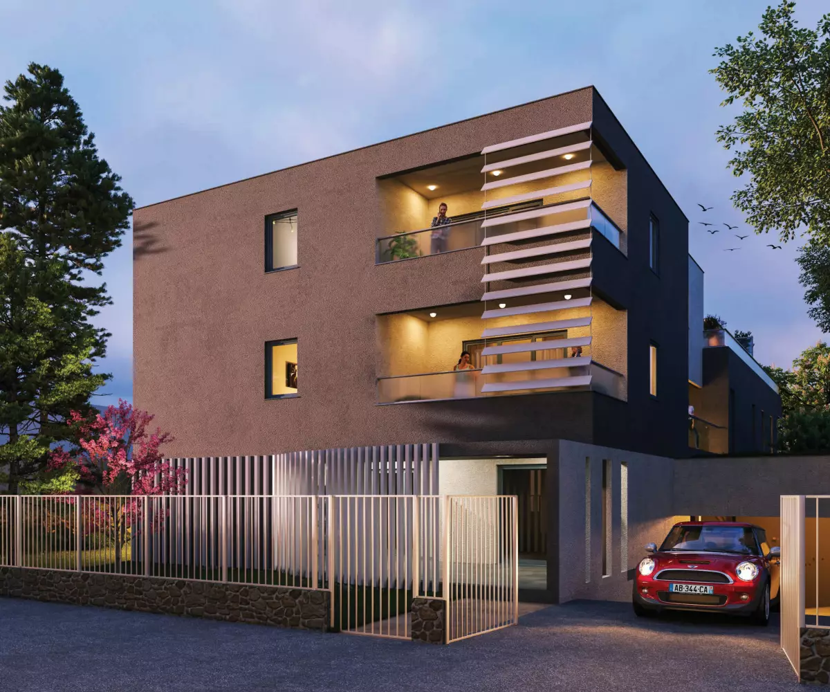 Programme neuf Grand Ecran : Appartements neufs à Les Cévennes référence 7813, aperçu n°0