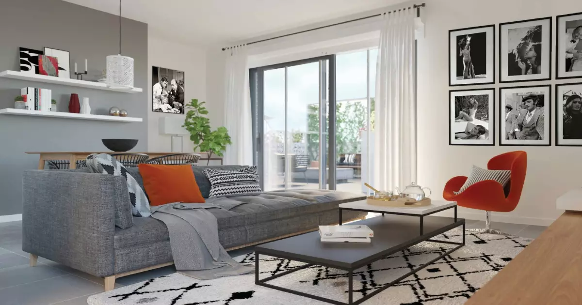 Programme neuf Grand Ecran : Appartements neufs à Les Cévennes référence 7813, aperçu n°2