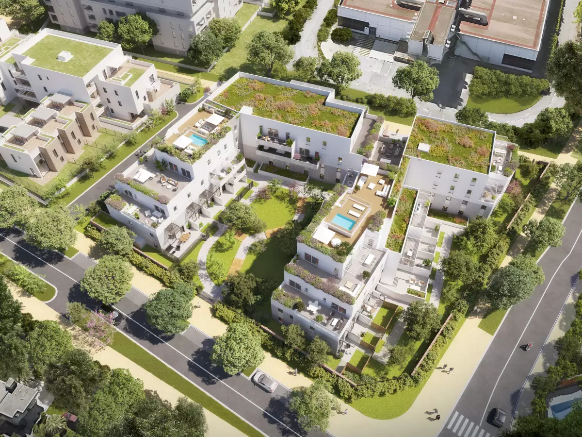 Programme neuf Maestra : Appartements neufs à Millénaire référence 7818, aperçu n°4
