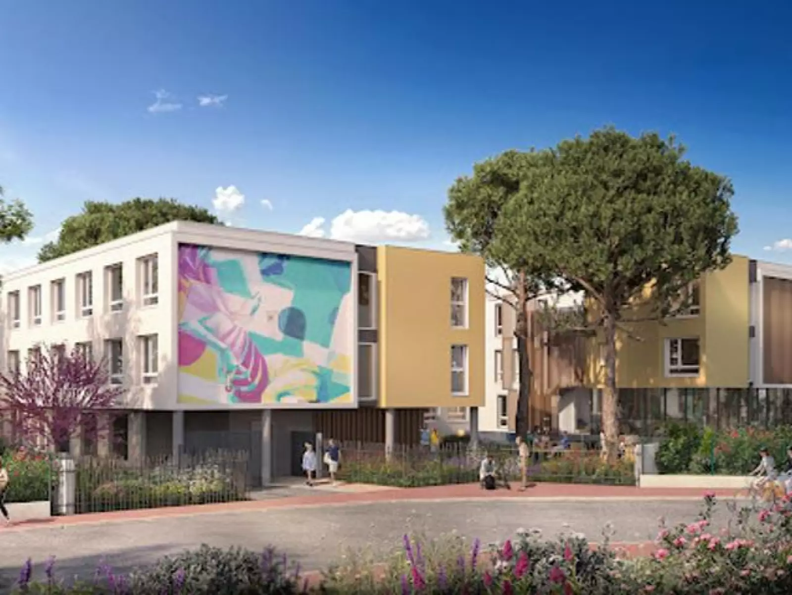 Programme neuf Montpellier : Plan des 4 Seigneurs Référence n° 7879