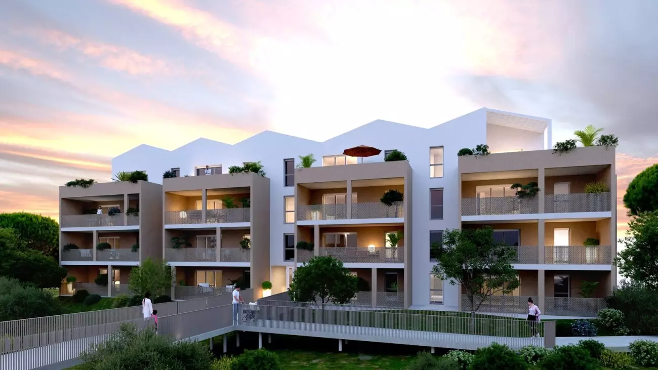 Programme Le Clos des Violettes à Cournonterral #7995 - aperçu n°1